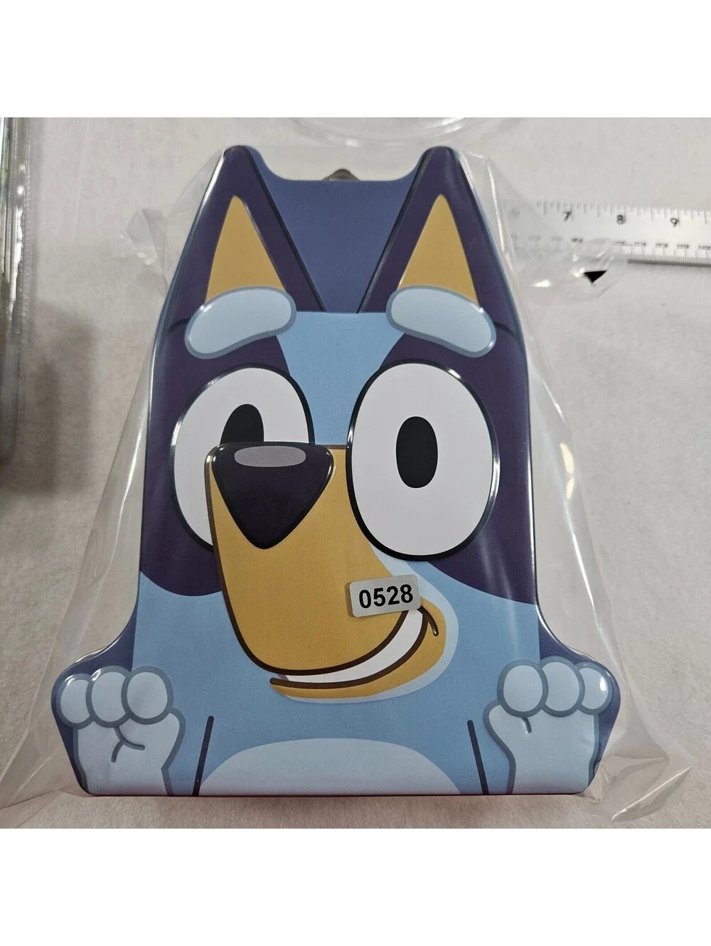 Bluey Head Shaped Tin Bluey 10 Piece Pencil Case Set Bluey Bundle NEW
